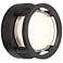 Spoke 5 1/4" High Black LED ADA Outdoor Wall Light