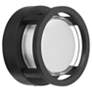 2_Spoke 5 1/4" High Black LED ADA Outdoor Wall Light more views