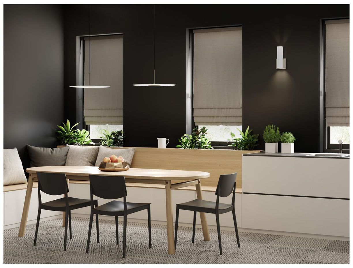 Image 2 Spoke LED Collection Hanging Pendant Light more views