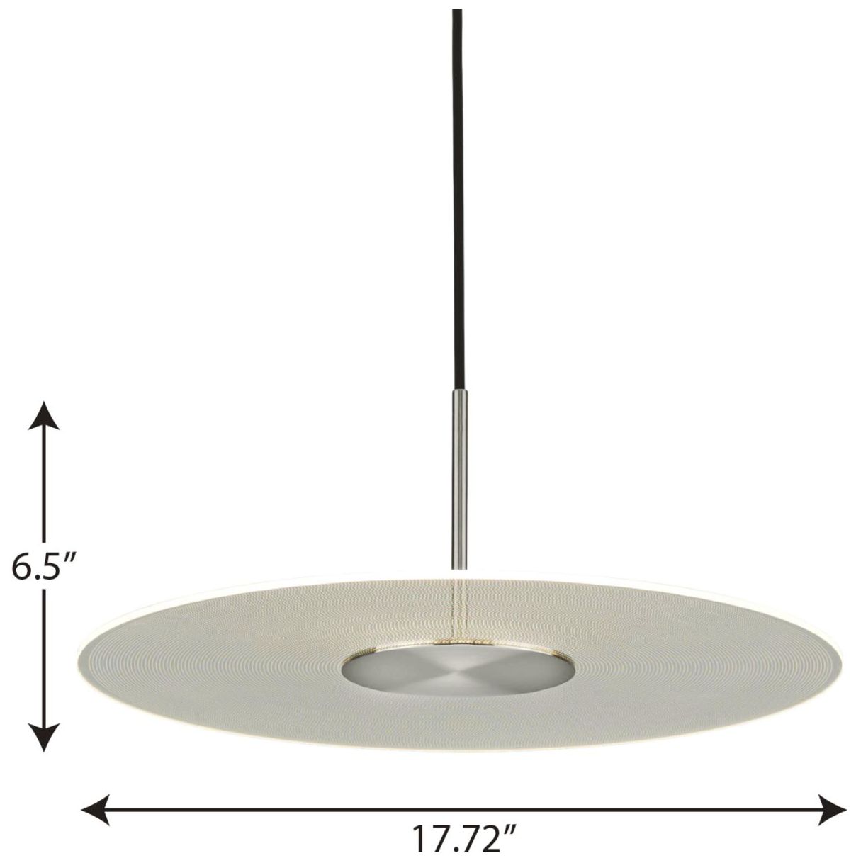 Image 4 Spoke LED Collection Hanging Pendant Light more views