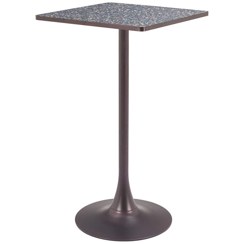 Image 1 Spot Bar Table Black & Bronze