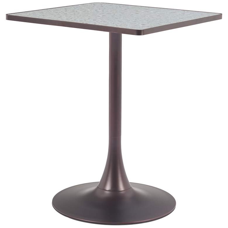 Image 1 Spot Bistro Table Gray & Bronze