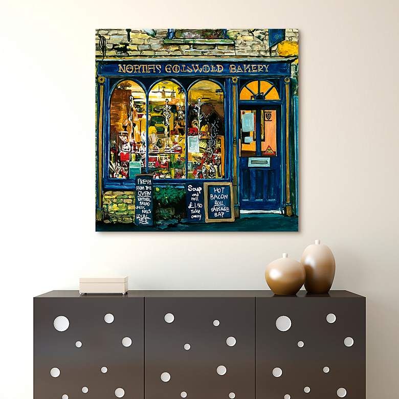 Image 7 Spot I and IV 41 1/4" Square 2-Piece Glass Wall Art Set more views