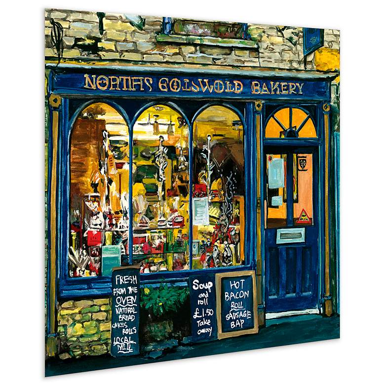 Image 4 Spot IV 41 1/4" Square Free Floating Tempered Glass Wall Art more views