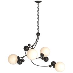 Sprig Pendant - Oil Rubbed Bronze - Opal Glass