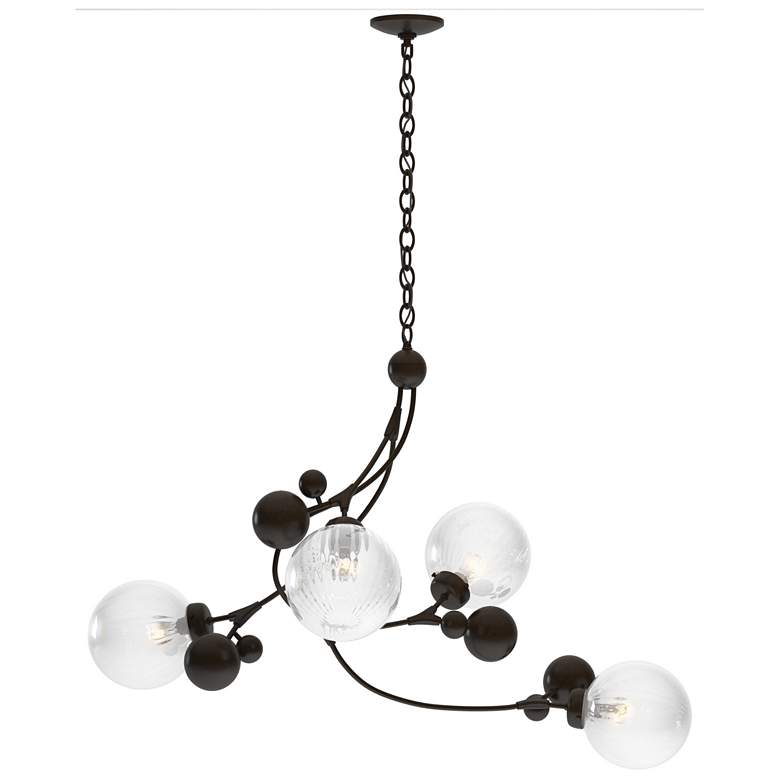 Image 1 Sprig Pendant - Oil Rubbed Bronze - Water Glass