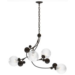 Sprig Pendant - Oil Rubbed Bronze - Water Glass