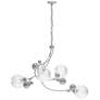 Sprig Pendant - Vintage Platinum Finish - Water Glass
