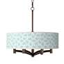 Spring Ava 6-Light Bronze Pendant Chandelier