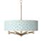 Spring Ava 6-Light Nickel Pendant Chandelier