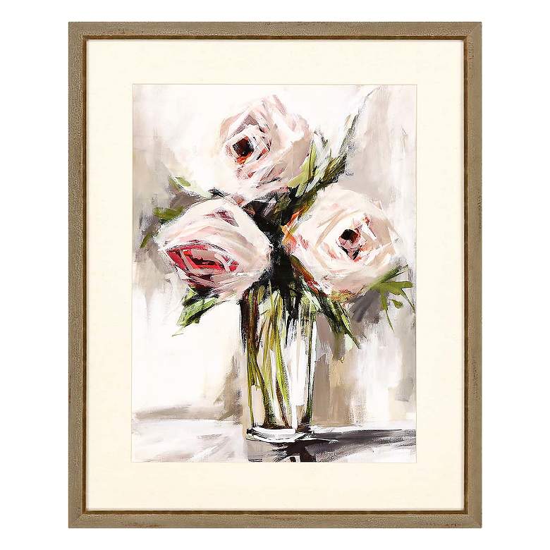 Spring Bouquet 32&quot; High 2-Piece Framed Giclee Wall Art Set more views