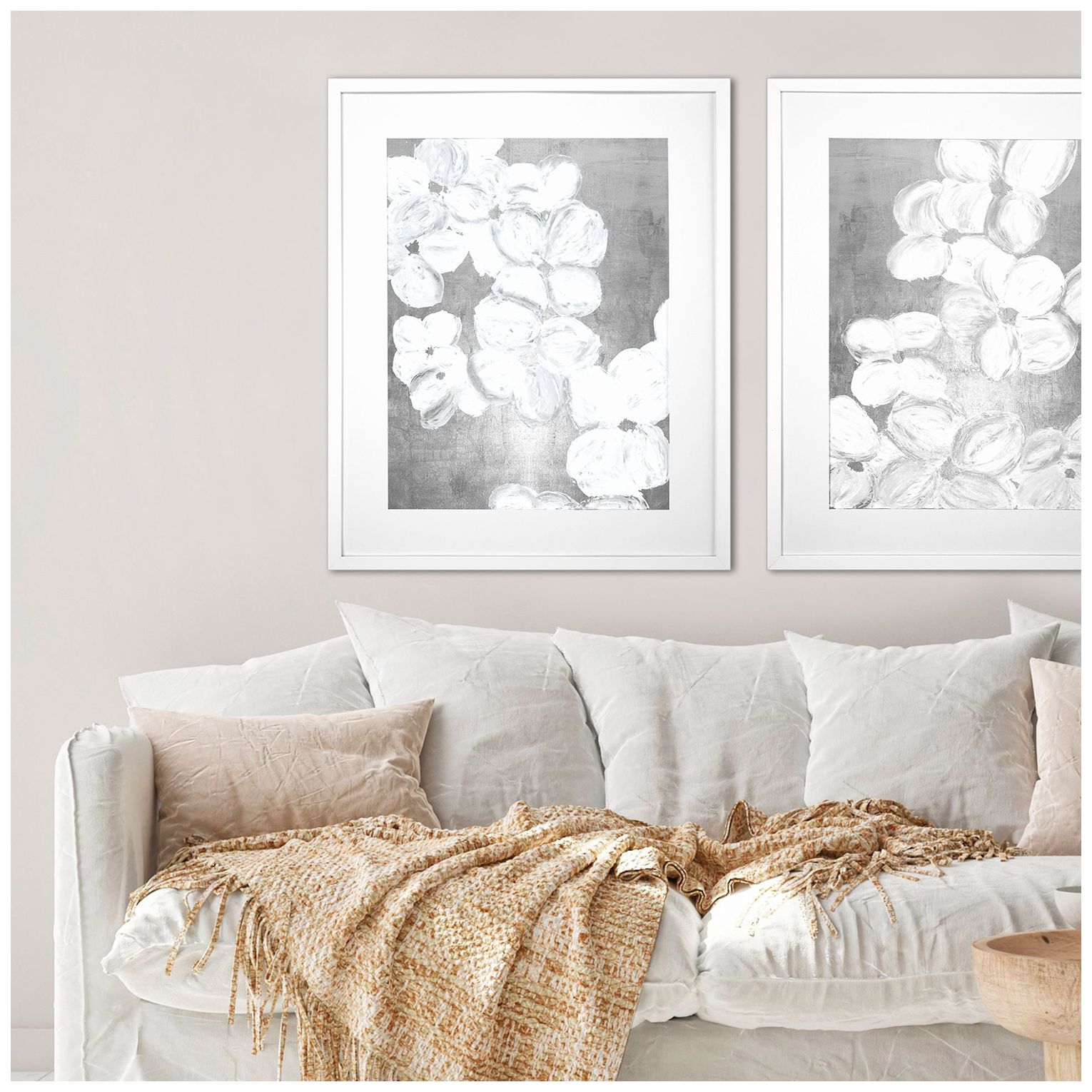 Image 4 Spring Cascade 34"W x 42"H Framed Art more views