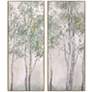 Spring First Breath 12"W x 30"H Non-Glass Framed Art Set of 2