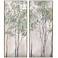Spring First Breath 12"W x 30"H Non-Glass Framed Art Set of 2