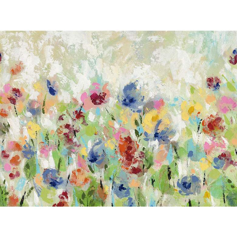 Image 1 Spring Fling 40 inch Wide All-Weather Outdoor Canvas Wall Art