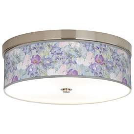 Image1 of Spring Flowers Giclee Energy Efficient Ceiling Light