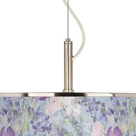 Image2 of Spring Flowers Giclee Glow 20" Wide Pendant Light more views