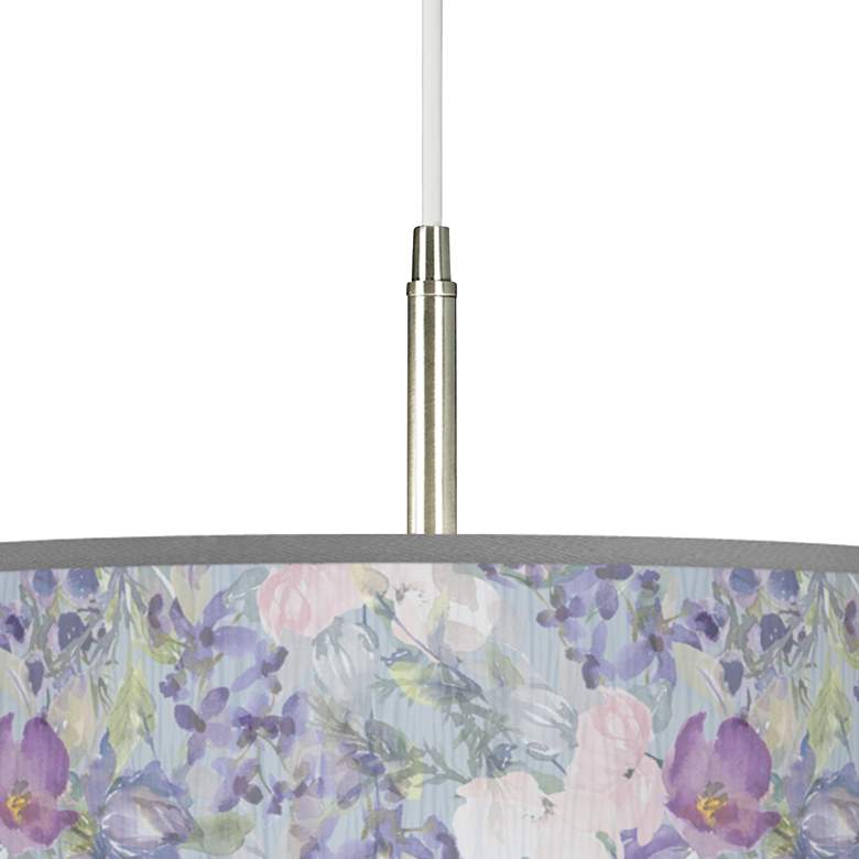 Image 2 Spring Flowers Giclee Pendant Chandelier more views