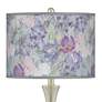 Spring Flowers Trish Brushed Nickel Touch Table Lamps Set of 2