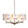 Spring Garden Ava 6-Light Nickel Pendant Chandelier