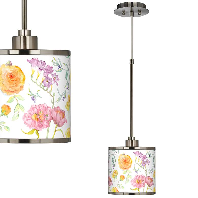 Image 1 Spring Garden Giclee Glow Mini Pendant Light