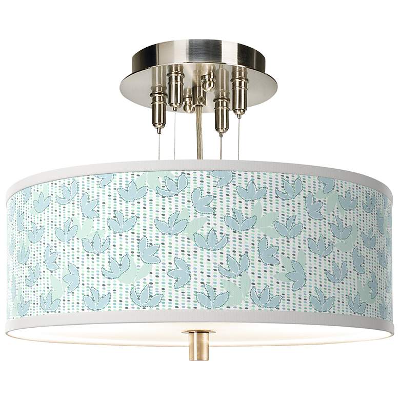 Image 1 Spring Giclee 14" Wide Ceiling Light