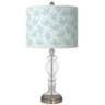 Spring Giclee Apothecary Clear Glass Table Lamp