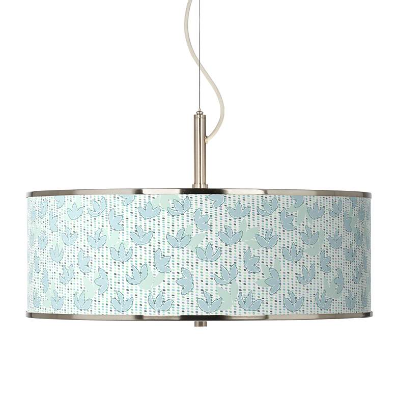 Image 1 Spring Giclee Glow 20 inch Wide Pendant Light