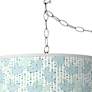Thumbnail2 of Spring Giclee Glow Plug-In Swag Pendant more views