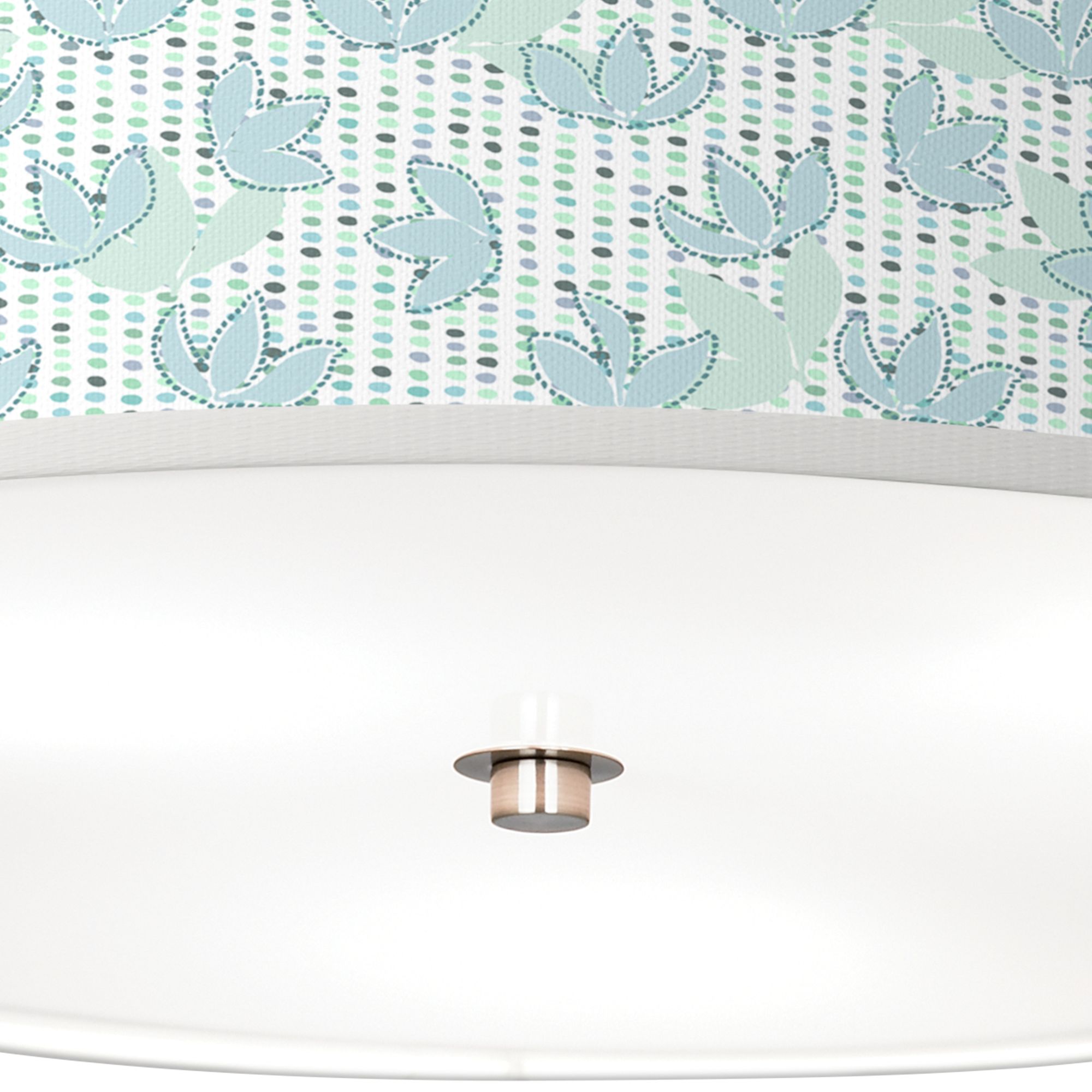 Image 3 Spring Giclee Nickel 20 1/4" Wide Ceiling Light more views