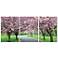 Spring In Bloom Print Triptych Wall Art