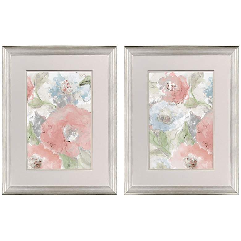 Image 1 Spring in Provence 21"W x 27"H Contemporary Framed Art Set of 2