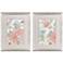 Spring in Provence 21"W x 27"H Contemporary Framed Art Set of 2