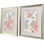 2_Spring in Provence 21"W x 27"H Contemporary Framed Art Set of 2 more views