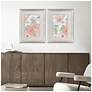 4_Spring in Provence 21"W x 27"H Contemporary Framed Art Set of 2 more views