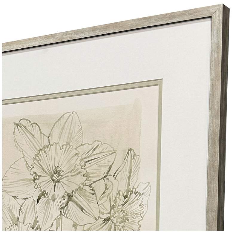 Image 3 Spring Promises 23"W x 27"H Modern Framed Art Set of 2 more views