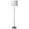 Spring's Joy Brushed Nickel Pull Chain Floor Lamp