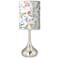 Spring's Joy Giclee Droplet Table Lamp