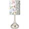 Spring's Joy Giclee Droplet Table Lamp