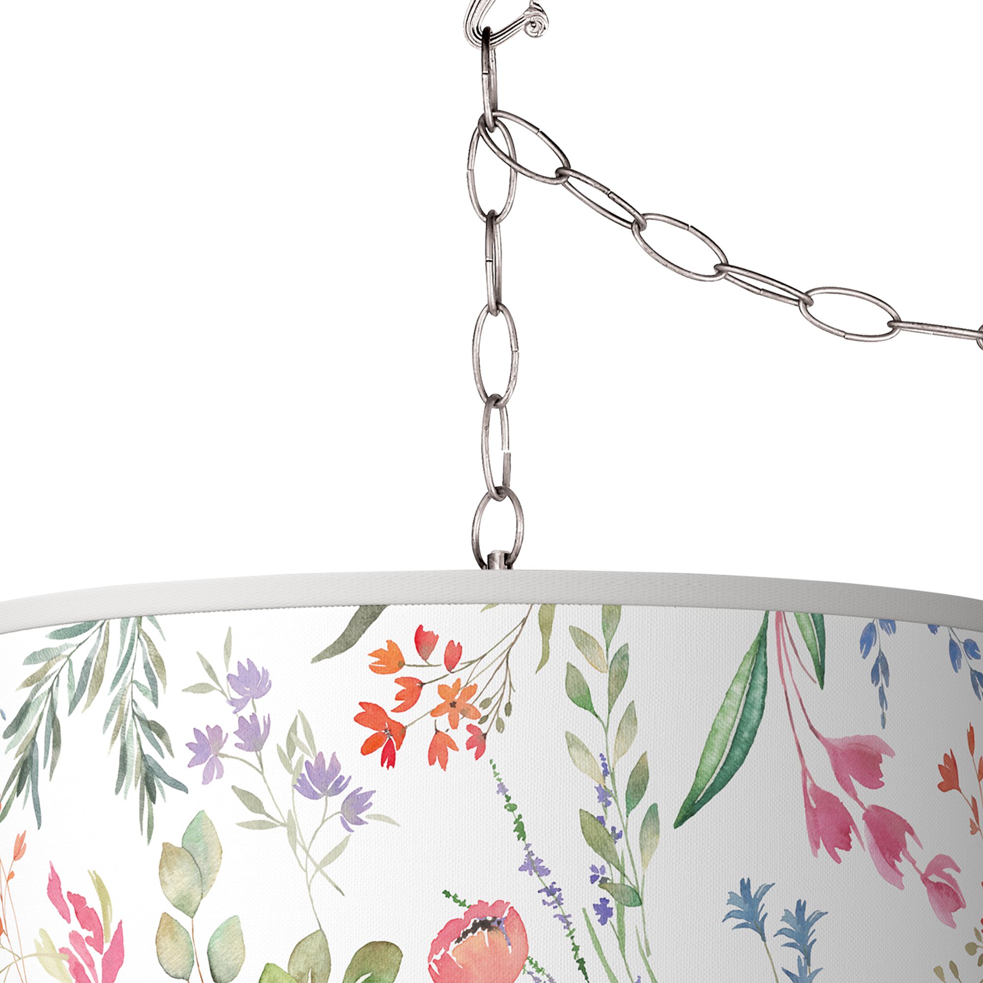 Image 2 Spring's Joy Giclee Glow Plug-In Swag Pendant more views