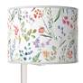 Spring&#39;s Joy Glass Inset Table Lamp