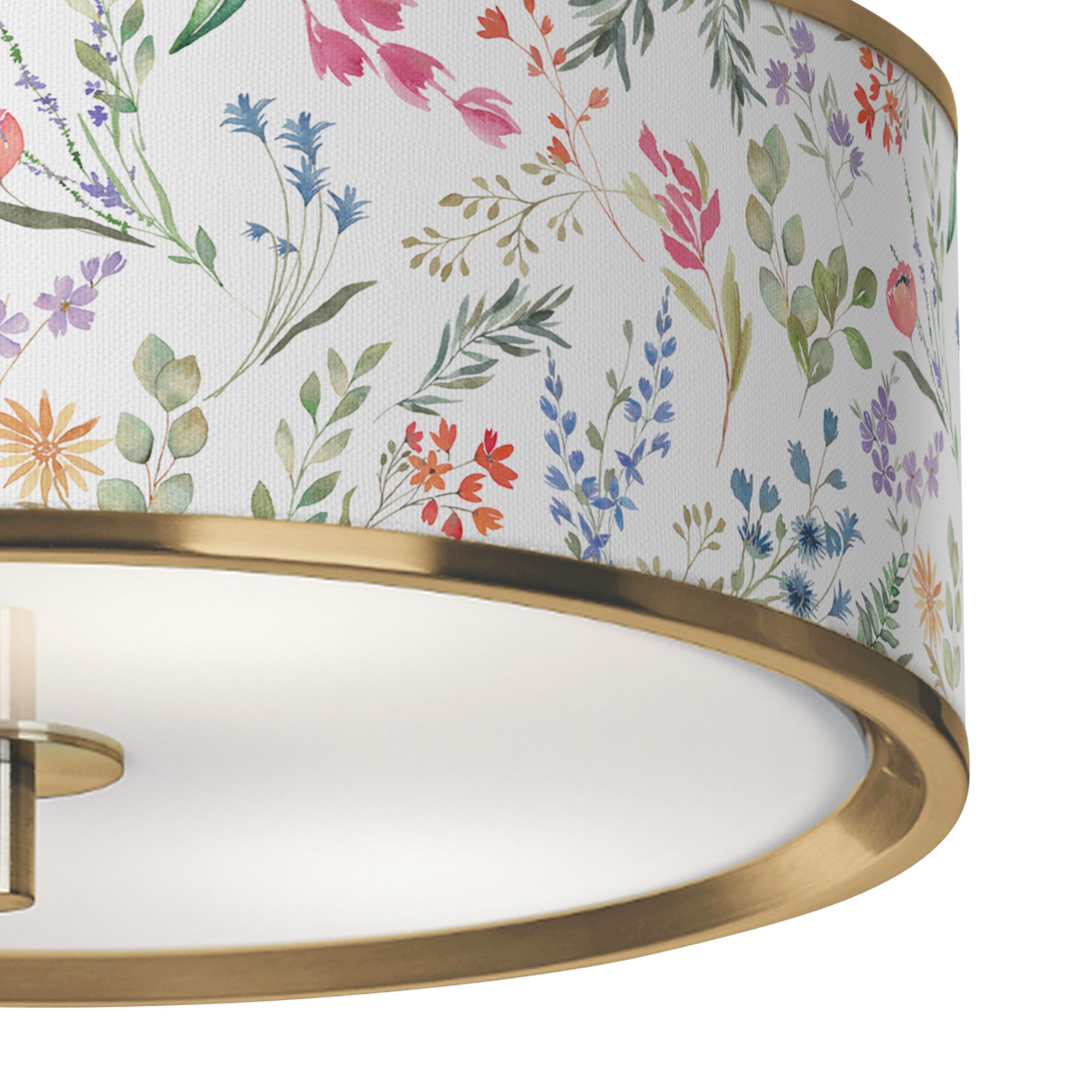 Image 3 Spring's Joy Gold 14" Wide Ceiling Light more views