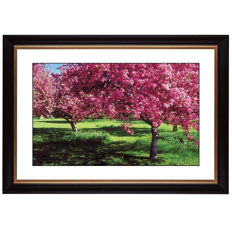 Image 1 Spring Trees Giclee 41 3/8 inch Wide Wall Art