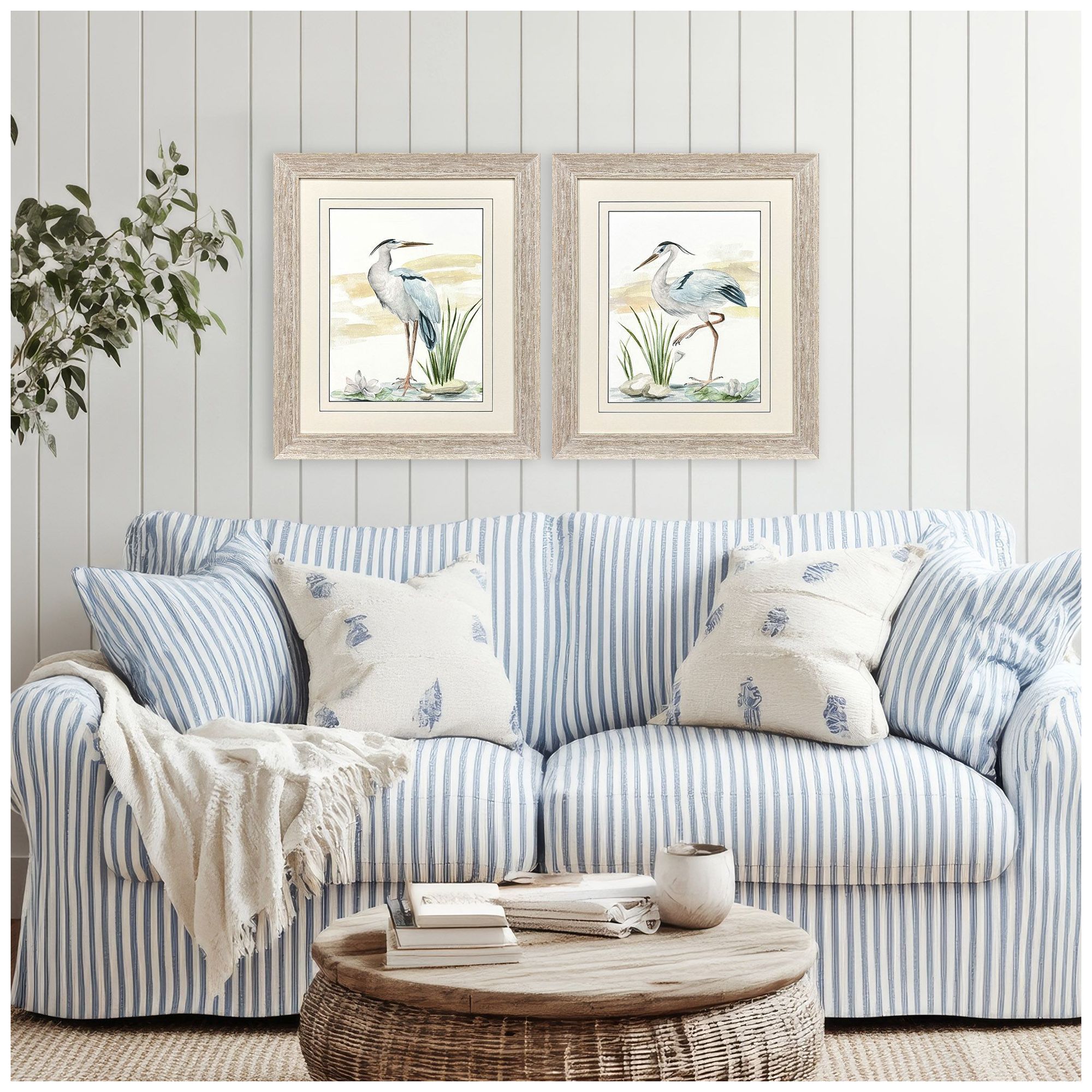 Image 4 Spring Wander 26"W x 30"H Framed Art Set of 2 more views