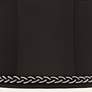 2_Springcrest Abbi Black Softback Drum Lamp Shade 13x14x10 (Spider) more views