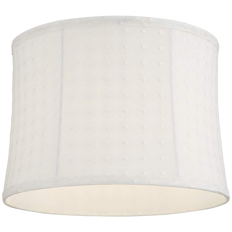 Image 3 Springcrest Abbi Ivory Linear Dot Pattern Lamp Shade 13x14x10 (Spider) more views