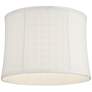 3_Springcrest Abbi Ivory Linear Dot Pattern Lamp Shade 13x14x10 (Spider) more views