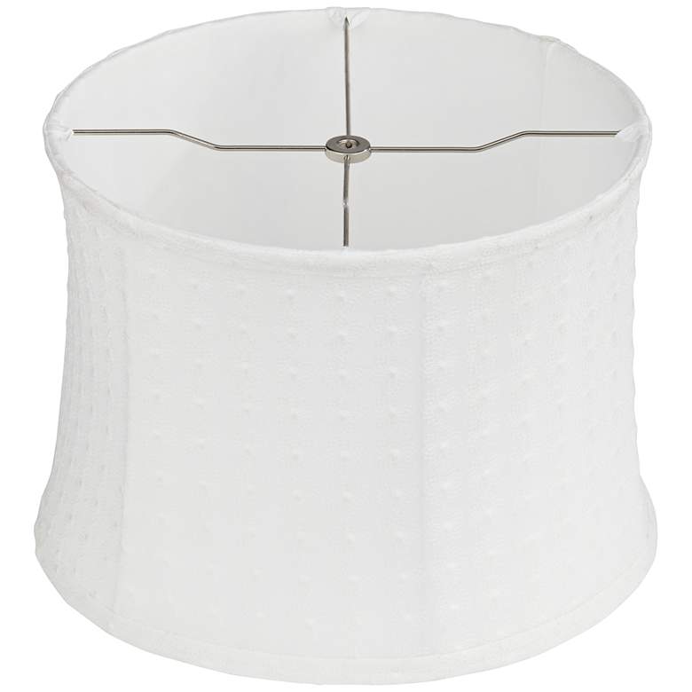 Image 4 Springcrest Abbi Ivory Linear Dot Pattern Lamp Shade 13x14x10 (Spider) more views