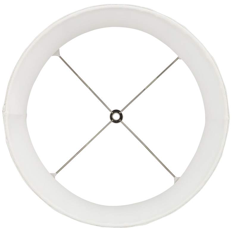 Image 5 Springcrest Abbi Ivory Linear Dot Pattern Lamp Shade 13x14x10 (Spider) more views