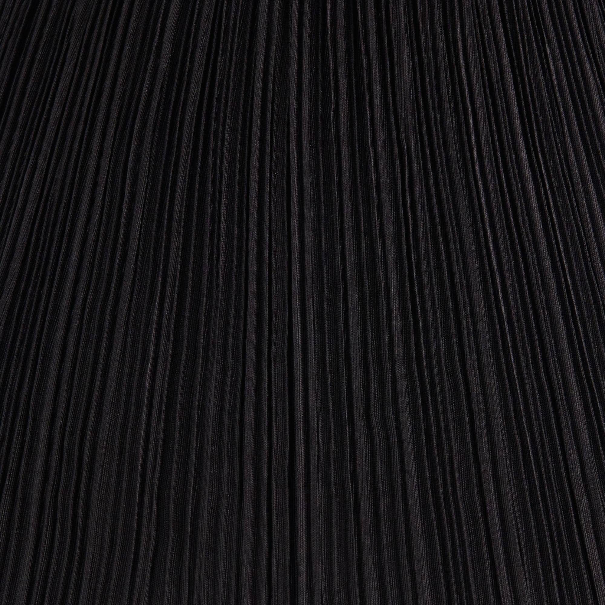 Image 2 Springcrest Amos Black Mushroom Pleated Lamp Shade 7x17 x11.5 (Spider) more views